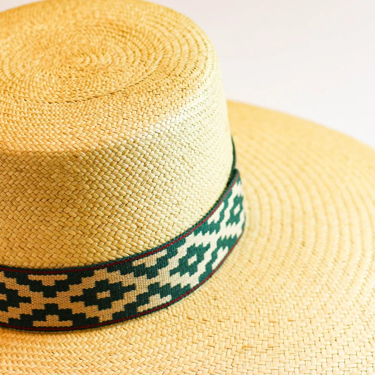 Sombrero Mascota Panamá Guardapampa Verde 2