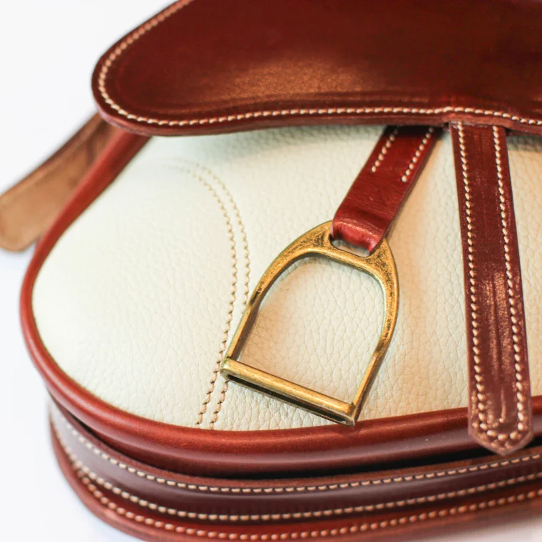 Bolso Montura Inglesa Marrón / Beige 2