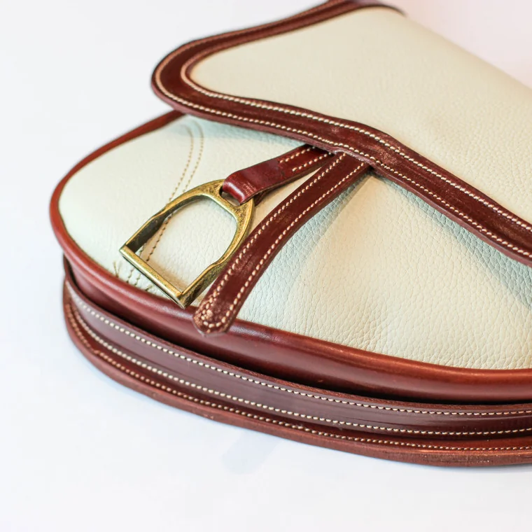 Bolso Montura Inglesa Beige / Marrón 2