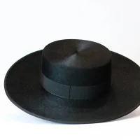 Sombrero Ala Ancha Superior Negro