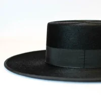 Sombrero Ala Ancha Superior Negro