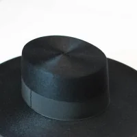 Sombrero Ala Ancha Superior Negro