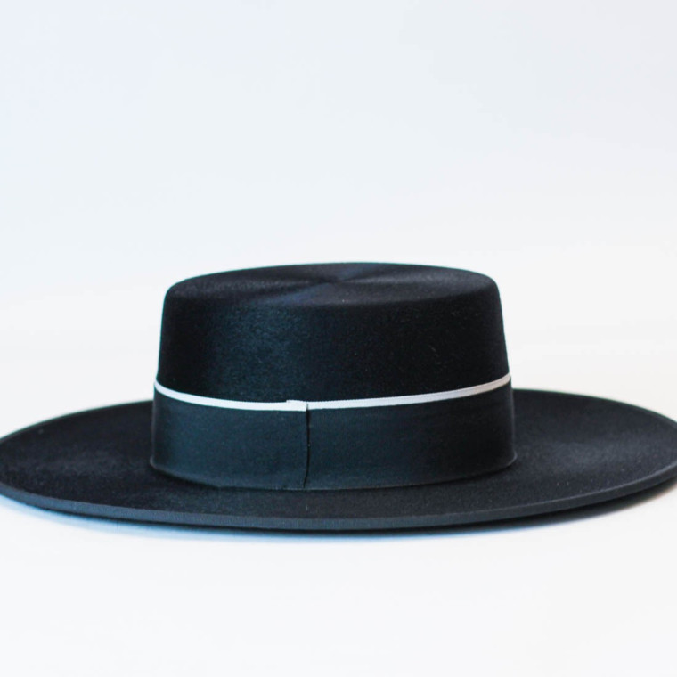 Accesorios Sombreros Sombrero de ala ancha Rosemarie Fiegen Sombrero de ala ancha azul elegante 