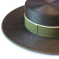 Sombrero Ala Ancha Superior Verde