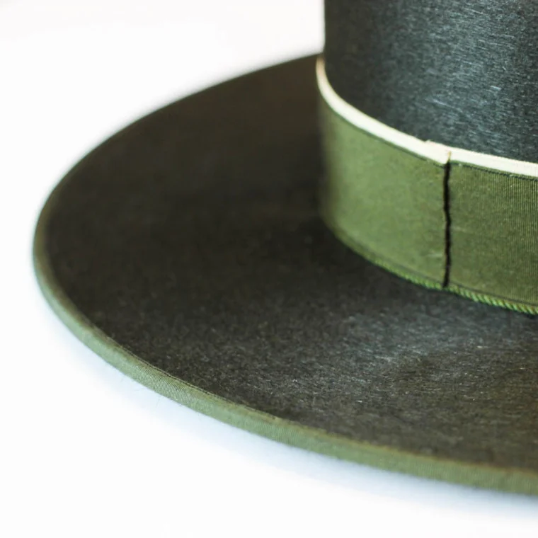Sombrero Ala Ancha Superior Verde