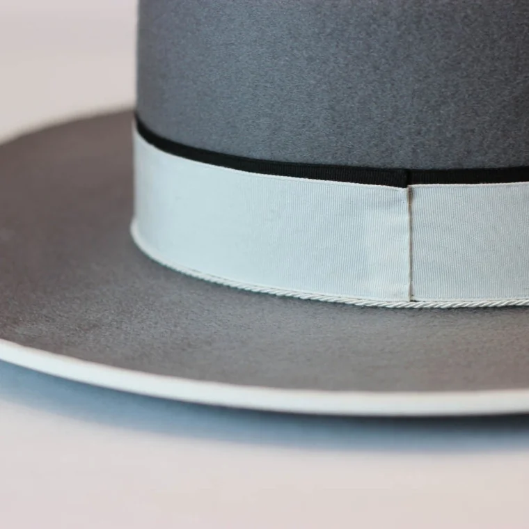 Sombrero Ala Ancha 1ª Lana Plata