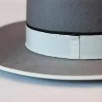 Sombrero Ala Ancha 1ª Lana Plata