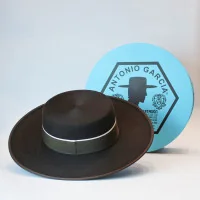 Sombrero Ala Ancha 1ª Lana Marrón