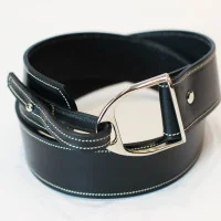 Cinturón Clásico Negro Estribo