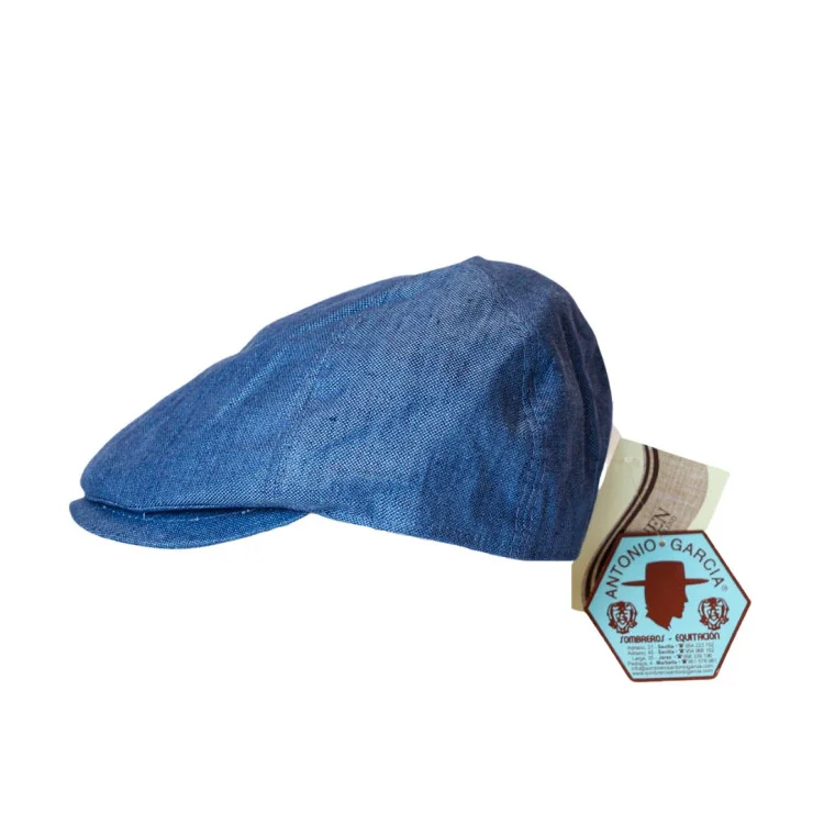 Gorra Lino Azul