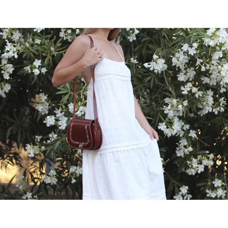 Bolso Redondo Picado Miel 2