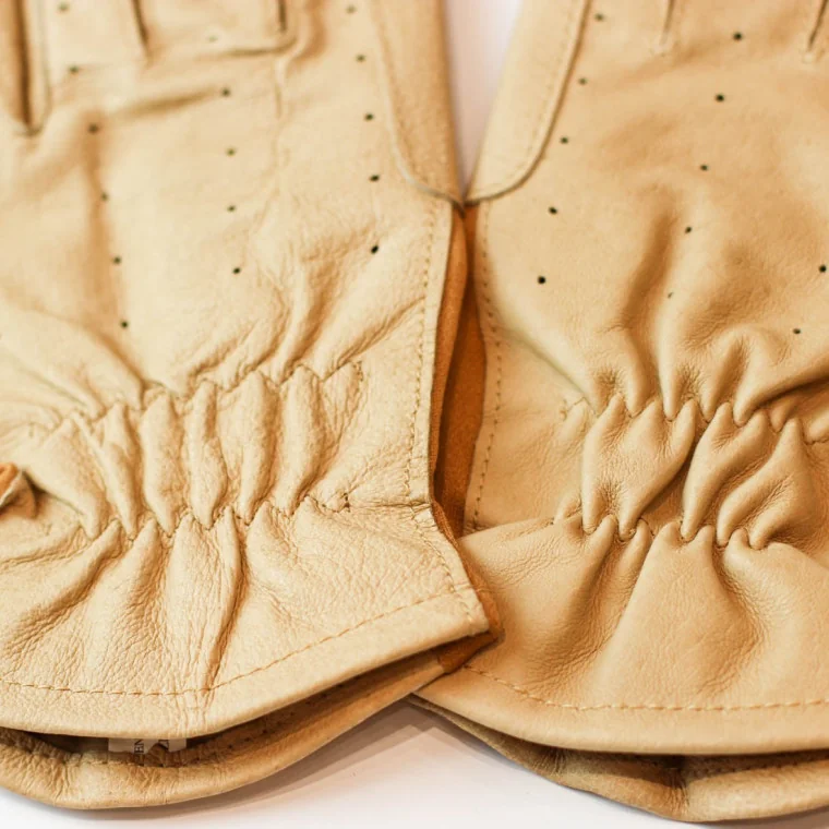 Guantes Hípica Zaldi Reforzados Beige