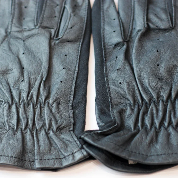 Guantes Hípica Zaldi Reforzados Negros