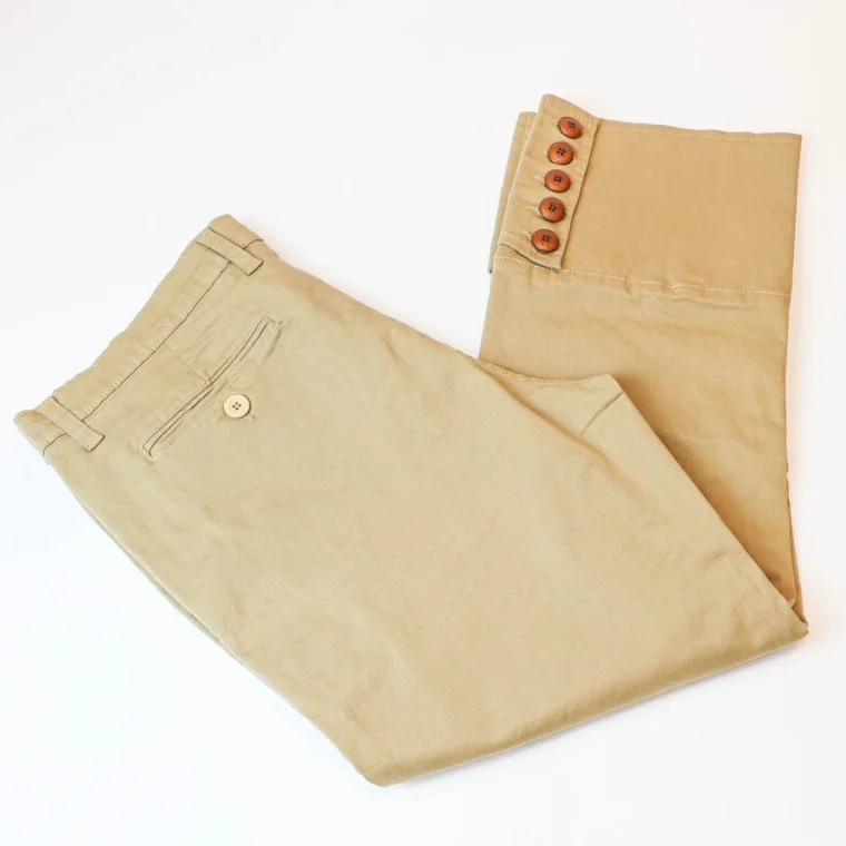 Pantalones Camperos Beige