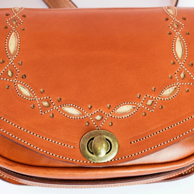 Bolso Picado Avellana