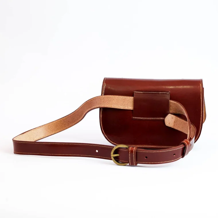 Bolso Riñonera Miel Picado 2