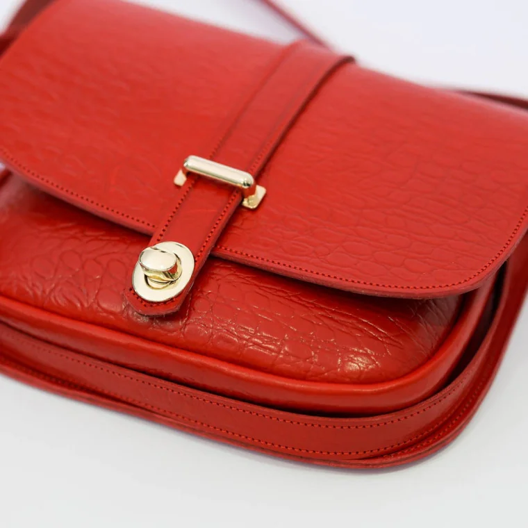 Bolso Puente Coco Rojo