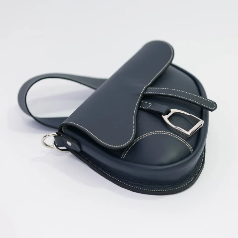 Bolso Montura Inglesa Azul Marino 2