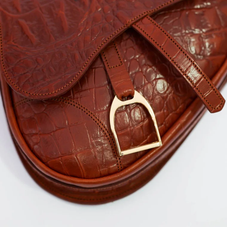 Bolso Montura Inglesa Coco Marrón