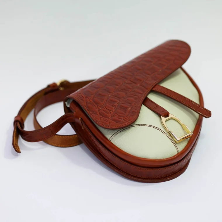 Bolso Montura Inglesa Coco Marrón / Beige 2