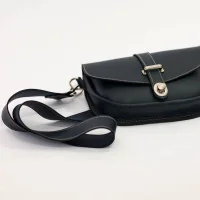 Bolso Redondo Puente Azul Marino