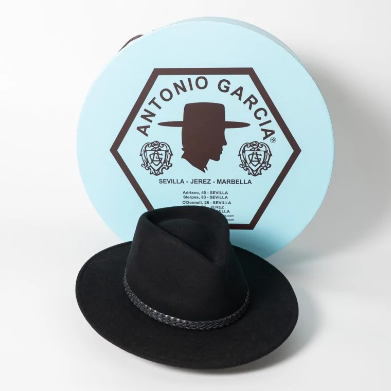 Sombrero Mascota Casual Negro