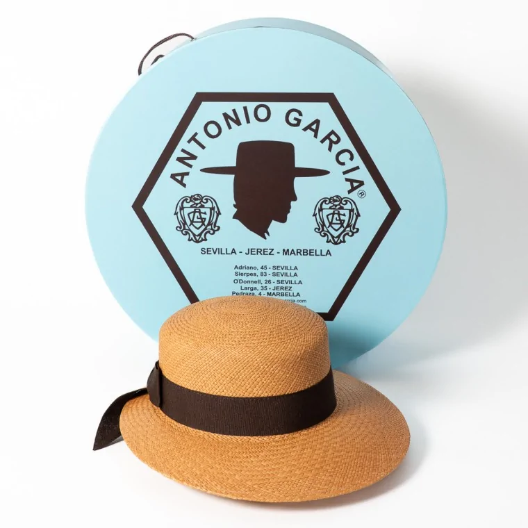 Sombrero Panamá Visera Tabaco
