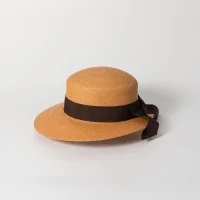 Sombrero Panamá Visera Tabaco