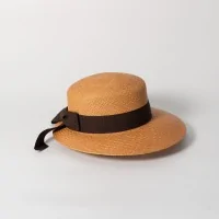 Sombrero Panamá Visera Tabaco