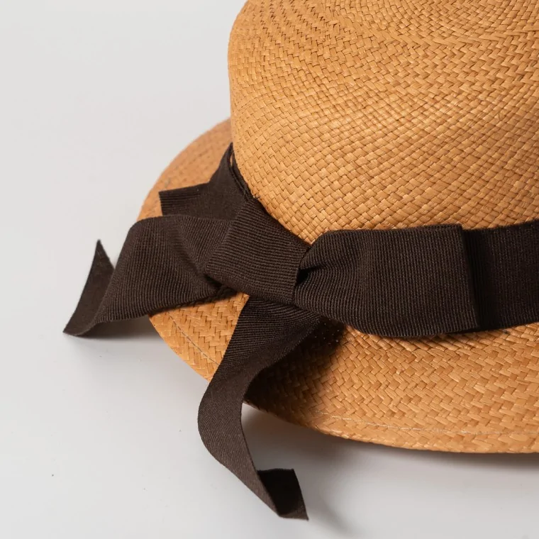 Sombrero Panamá Visera Tabaco