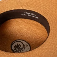 Sombrero Panamá Visera Tabaco