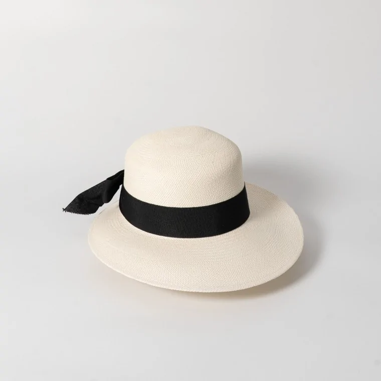 Sombrero Panamá Visera Blanco 2