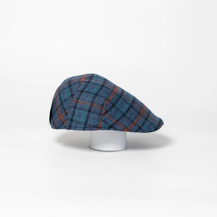 Gorra Raúl Azul Marino Cuadros