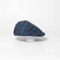 Gorra Raúl Azul Marino Cuadros
