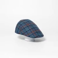 Gorra Raúl Azul Marino Cuadros