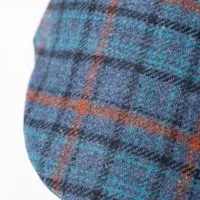 Gorra Raúl Azul Marino Cuadros