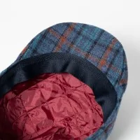 Gorra Raúl Azul Marino Cuadros
