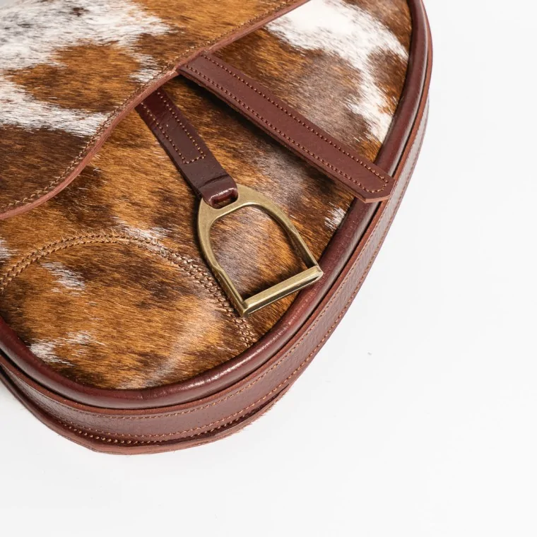 Bolso Bocado Montura Miel Animal Print Completo 2
