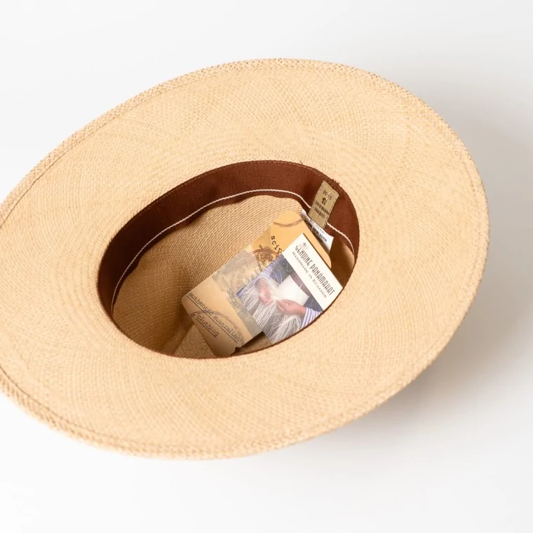 Sombrero Panamá Indiana Ala Grande Natural