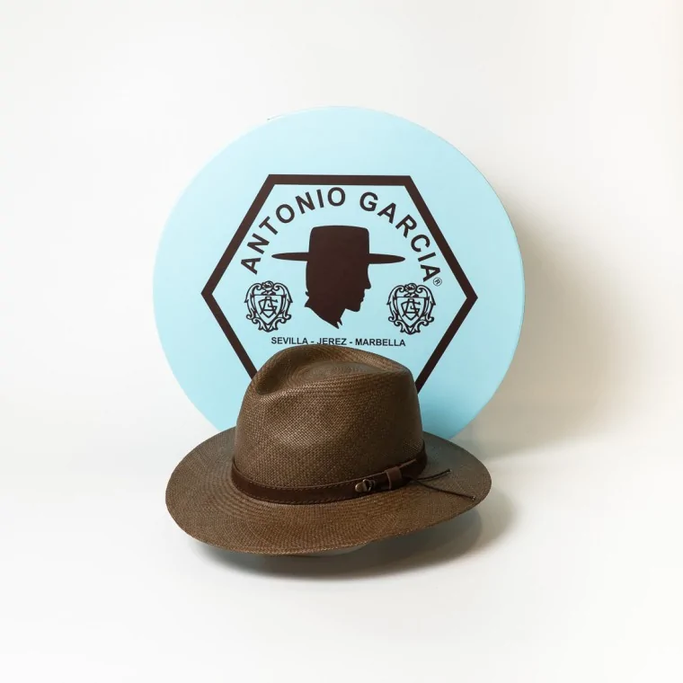 Sombrero Panamá Indiana Verde Piel