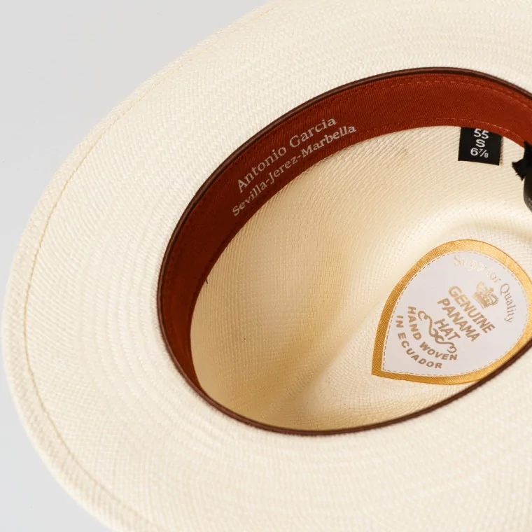 Sombrero Panamá Indiana Clásico Blanco