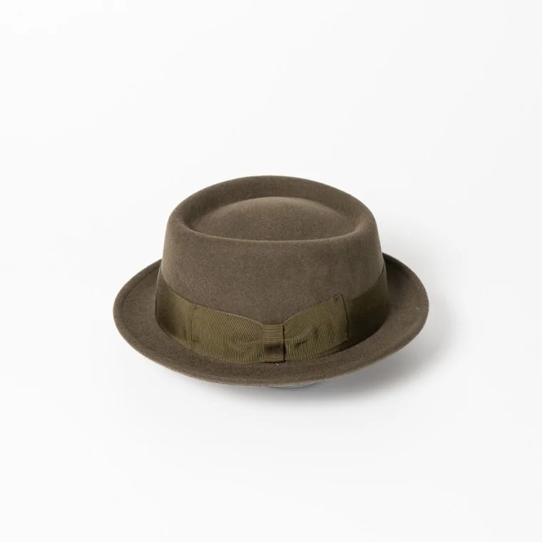 Sombrero Mascota Pork Pie - Oliva 2