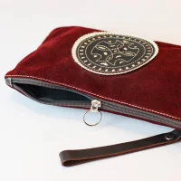 Cartera de Mano Burdeos